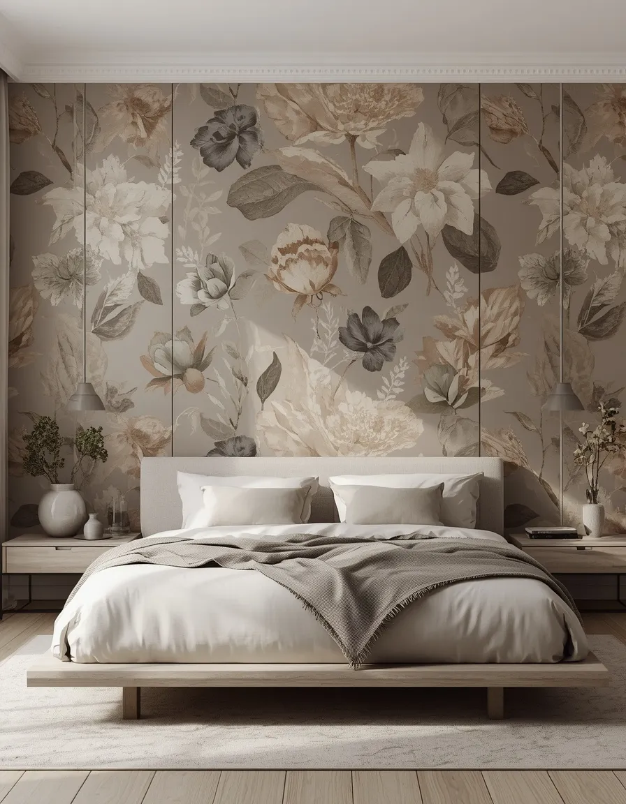 Modern Bedroom Wallpaper Design