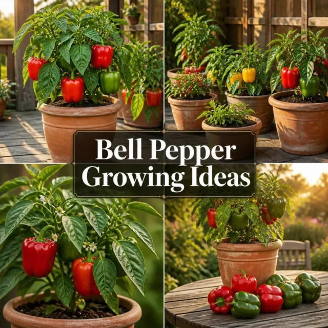 How to Grow Bell Peppers in Pots: A Complete Container Guide