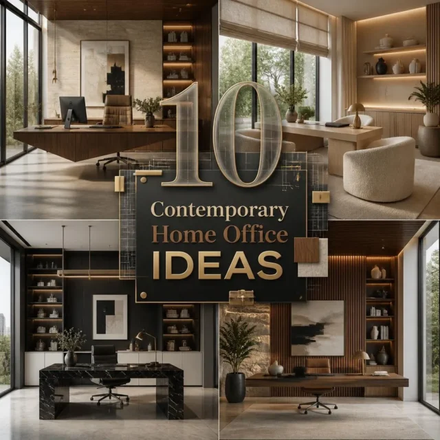 10 Contemporary Home Office Ideas for Every Space