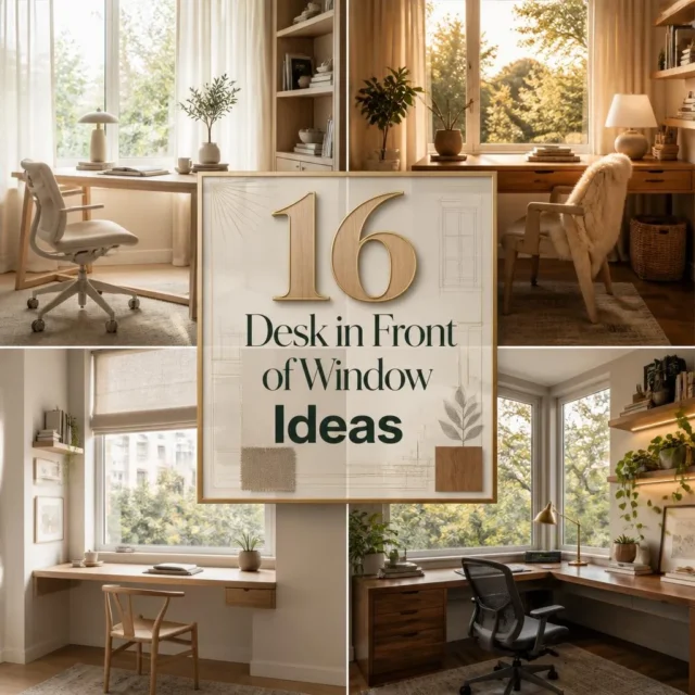 16 Desk in Front of Window Ideas for a Stylish Home Office