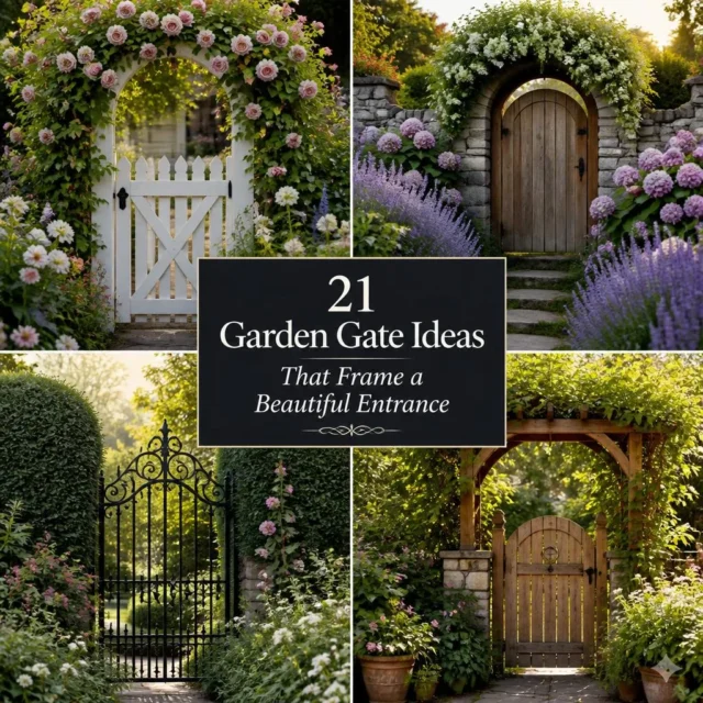 21 Garden Gate Ideas That Frame a Beautiful Entrance
