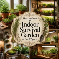 How to Grow an Indoor Survival Garden in Small Spaces
