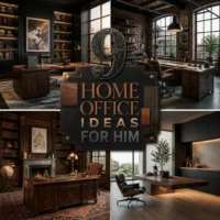 9 Home Office Ideas for Him That Work