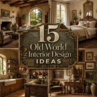 15 Old World Interior Design Ideas for a Timeless Home