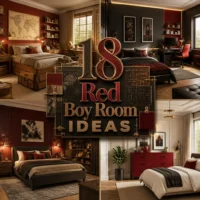 18 Red Boy Room Ideas for a Bold Bedroom