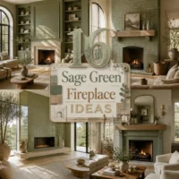 16 Sage Green Fireplace Ideas for a Cozy, Stylish Home
