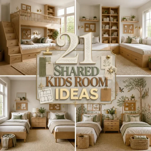 21 Shared Kids Room Ideas for Boys and Girls