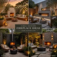 15 Small Backyard Ideas With an Outdoor Fireplace