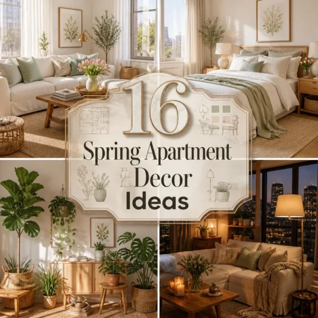 16 Fresh Spring Apartment Decor Ideas for Small Spaces