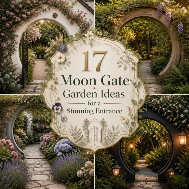 17 Moon Gate Garden Ideas for a Stunning Entrance