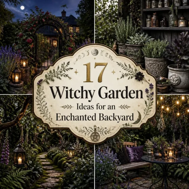 17 Witchy Garden Ideas for an Enchanted Backyard