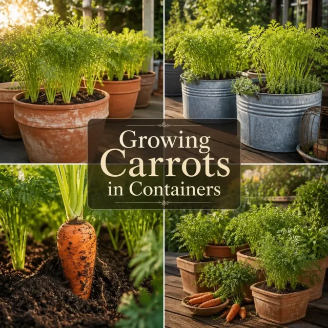 How to Grow Carrots in Containers: Complete Guide